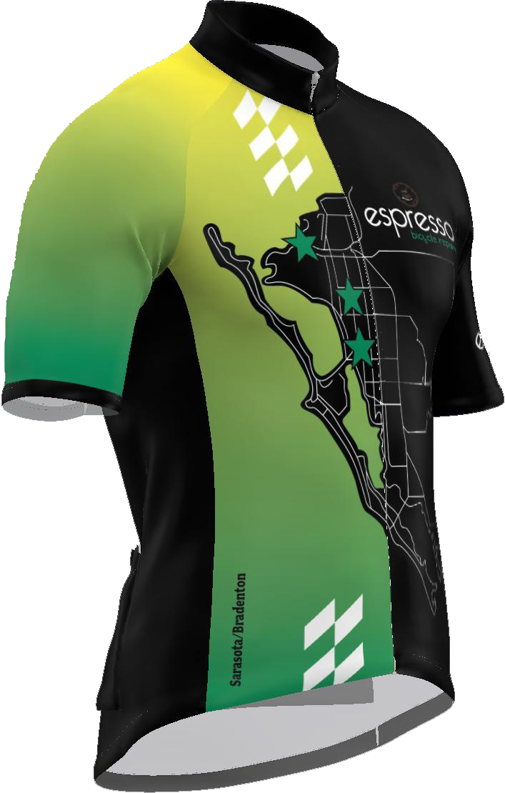 Espresso "Share The road" Bike Jersey By Primal
