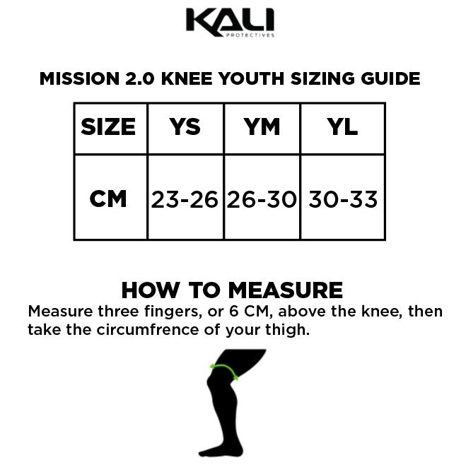 Mission 2.0 Youth Knee Guards Kali Protectives
