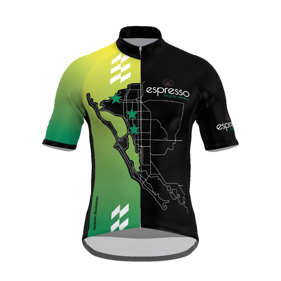 Espresso "Share The road" Bike Jersey By Primal